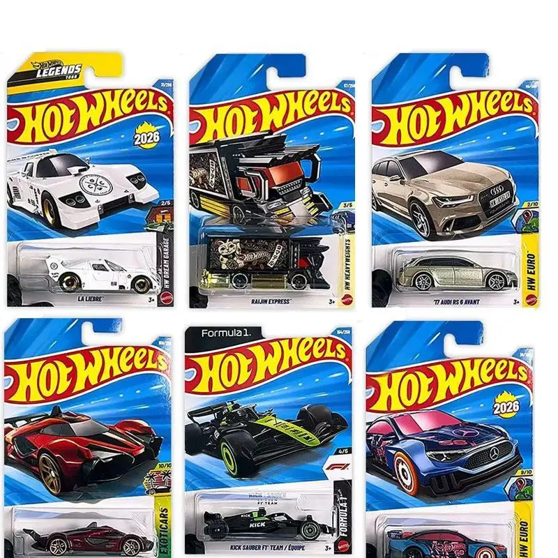 In-Stock Genuine 26H Batch Hot Wheels Cool Mini Sports Cars Ferrari Mercedes Audi Monster Truck Toy Cars C49 — feature 2