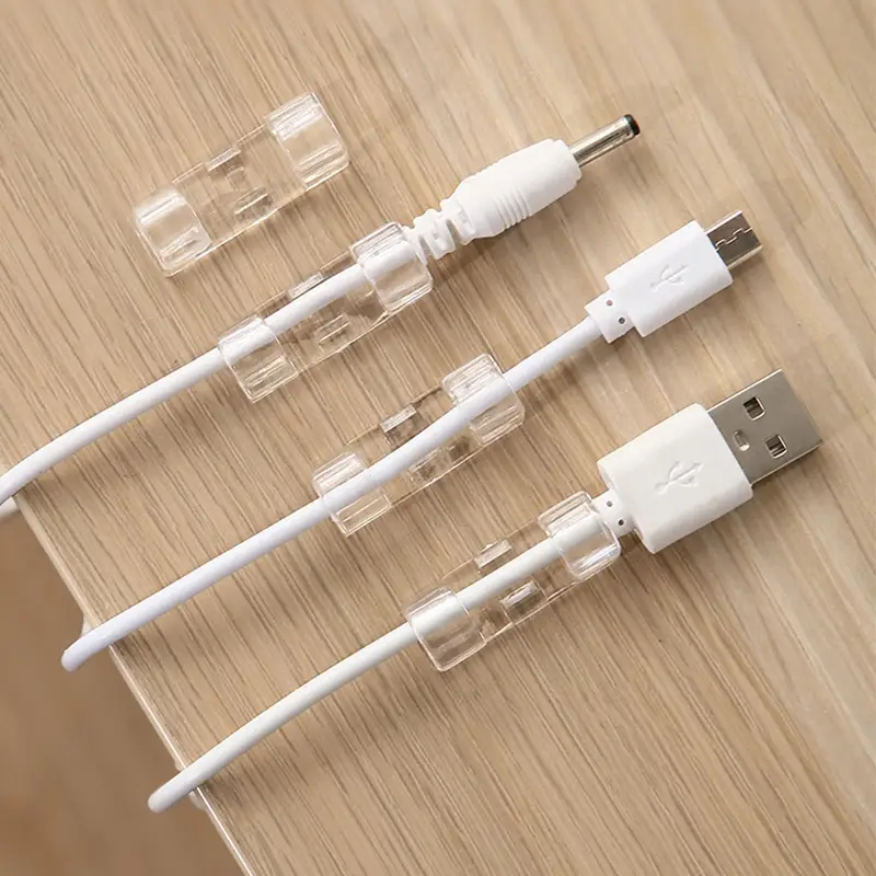 Self-Adhesive Wire Organizer, Network Cable Organizer, Data Cable Fixing Clip, Cable Clamp