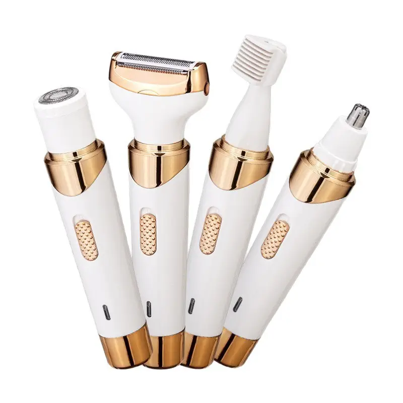 Multifunctional Hair Shaver, Electric Hair Clipper, Razor, Five-In-One Digital Display Hair Trimmer for Women's Body and Private Parts