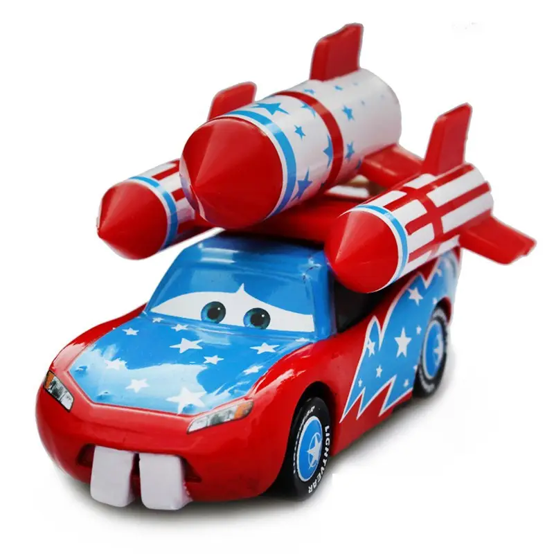 Cars: Lightning Mcqueen and Rocket Mcqueen Alloy Cars, Rare Toy Cars with Inertia, Children's Gift