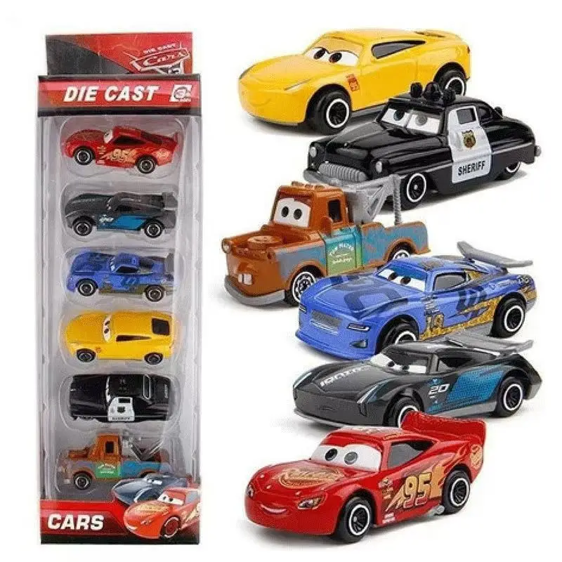 Cross-Border Alloy Cars 3 Lightning Mcqueen Black Storm Children's Toy Sliding Alloy Racing Car for Boys — feature 11