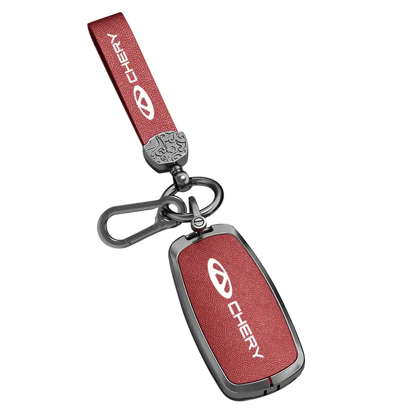 Suitable for Chery Key Covers, Tiggo 8, Tiggo 9, Arrizo 5, Tiggo 7, Alcantara Key Case Protective Shell