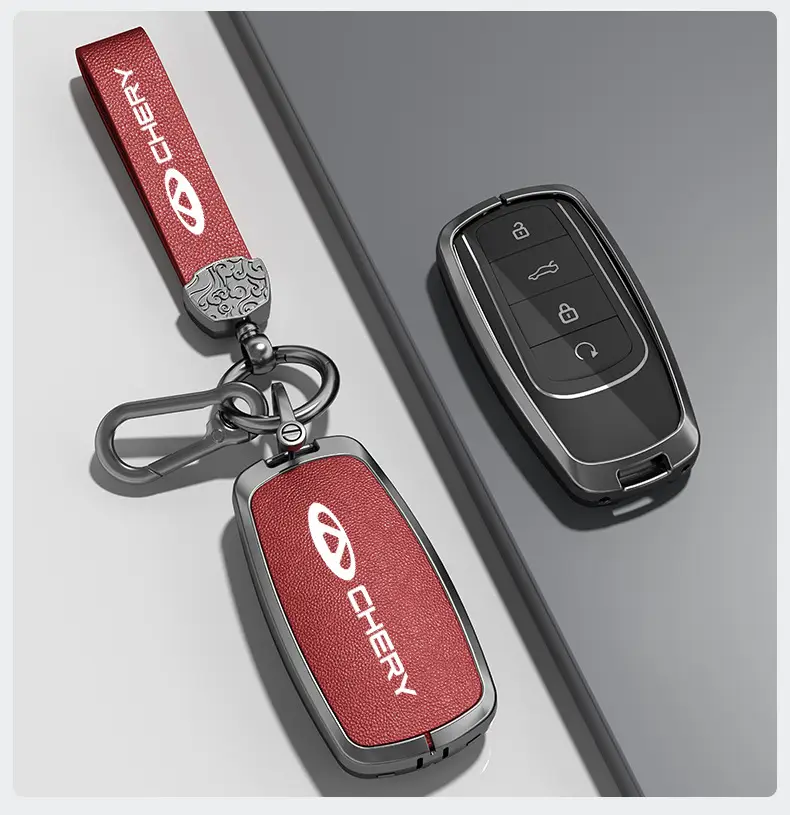Suitable for Chery Key Covers, Tiggo 8, Tiggo 9, Arrizo 5, Tiggo 7, Alcantara Key Case Protective Shell — feature 11