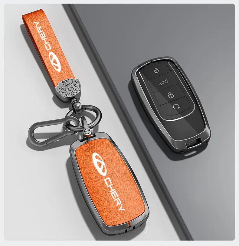 Suitable for Chery Key Covers, Tiggo 8, Tiggo 9, Arrizo 5, Tiggo 7, Alcantara Key Case Protective Shell — feature 15