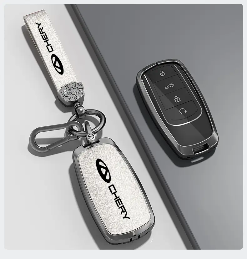 Suitable for Chery Key Covers, Tiggo 8, Tiggo 9, Arrizo 5, Tiggo 7, Alcantara Key Case Protective Shell — feature 16