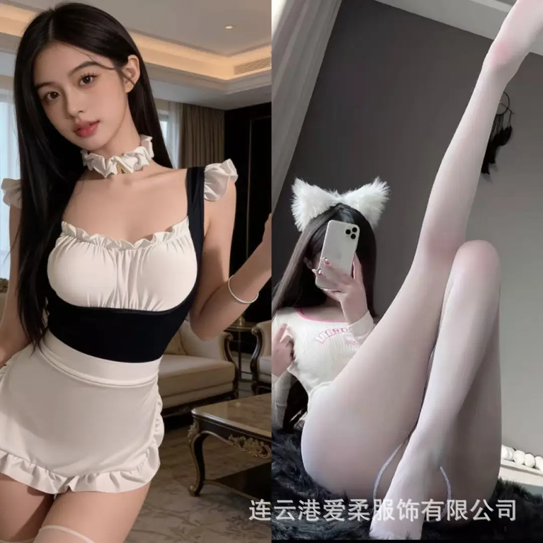 Ai Rou Sexy Lingerie, Sexy Maid Uniform, Seductive Pajamas, Pure Desire Role-Playing Uniform, Maid Outfit — feature 7