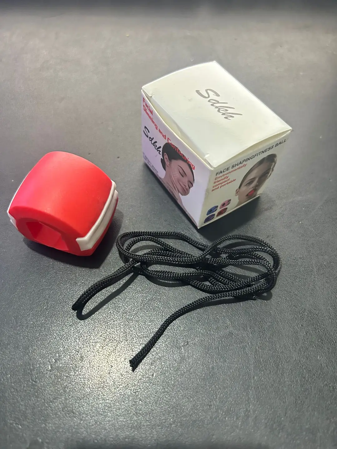 Facial Yoga Trainer for Face Contouring, Sunken Temples, Masseter Muscle Yoga Ball, Jawline Strength Ball with Multiple Levels