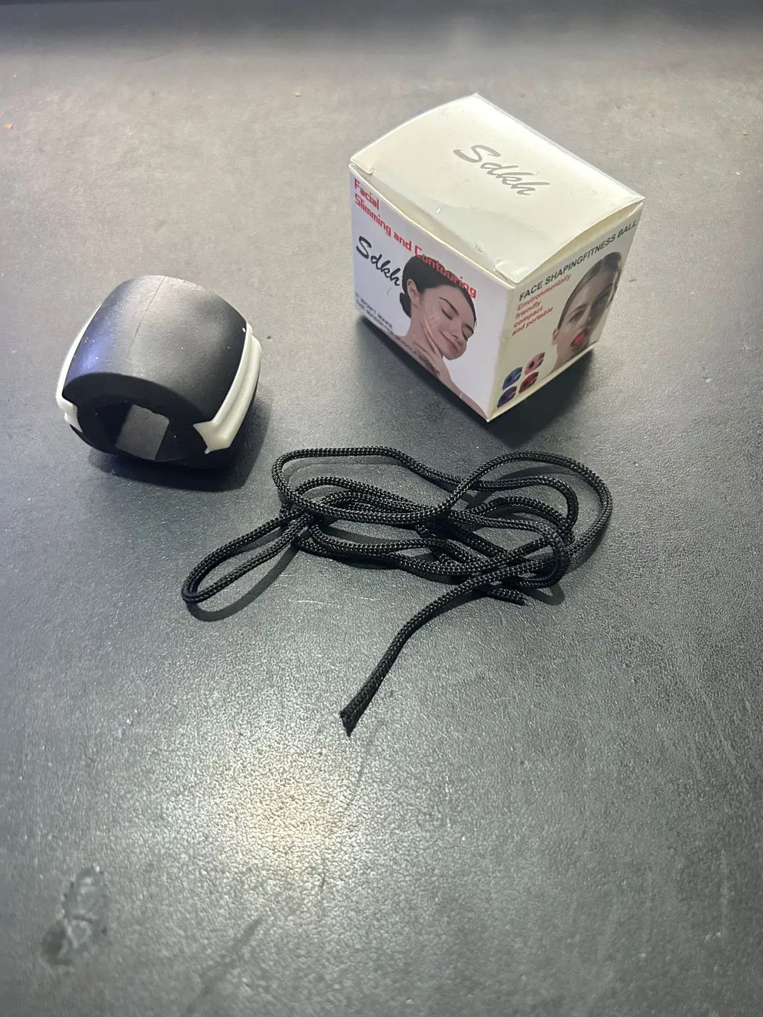 Facial Yoga Trainer for Face Contouring, Sunken Temples, Masseter Muscle Yoga Ball, Jawline Strength Ball with Multiple Levels