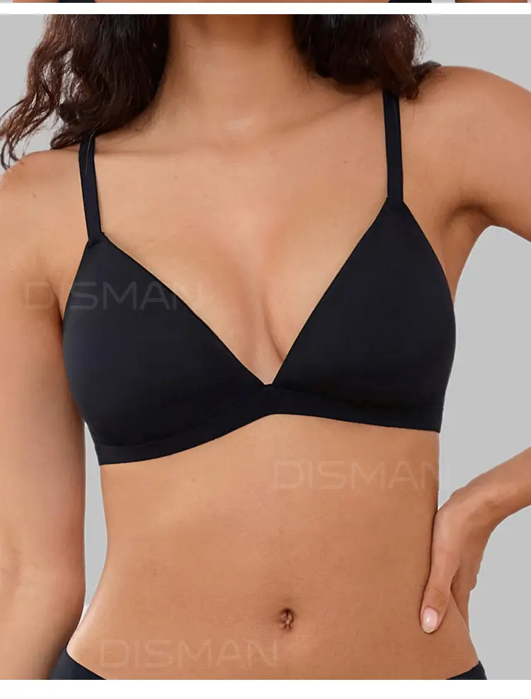 Skim* French-Style Triangle Cup Bra, Thin Seamless Bandeau, Wireless Comfortable Bra, Daily Wear, Cross-Border Hot Sale — feature 10