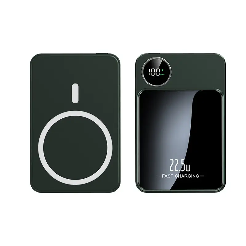 Cross-Border 3C Certified Magnetic Wireless Power Bank Magsafe 10000Mah Super Fast Charging Mobile Power Supply