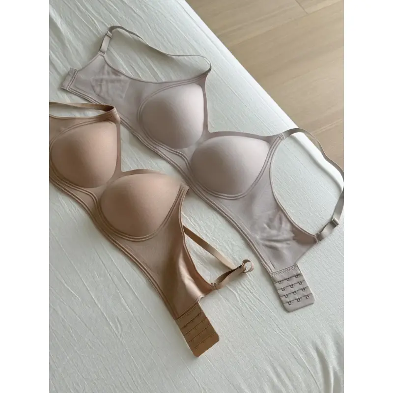 Original 90.5% Modal Air Cup Comfortable Seamless Spring/Summer Breathable Invisible Bra with Lift and Support