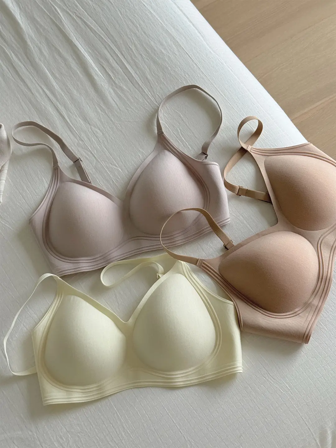 Original 90.5% Modal Air Cup Comfortable Seamless Spring/Summer Breathable Invisible Bra with Lift and Support — feature 1