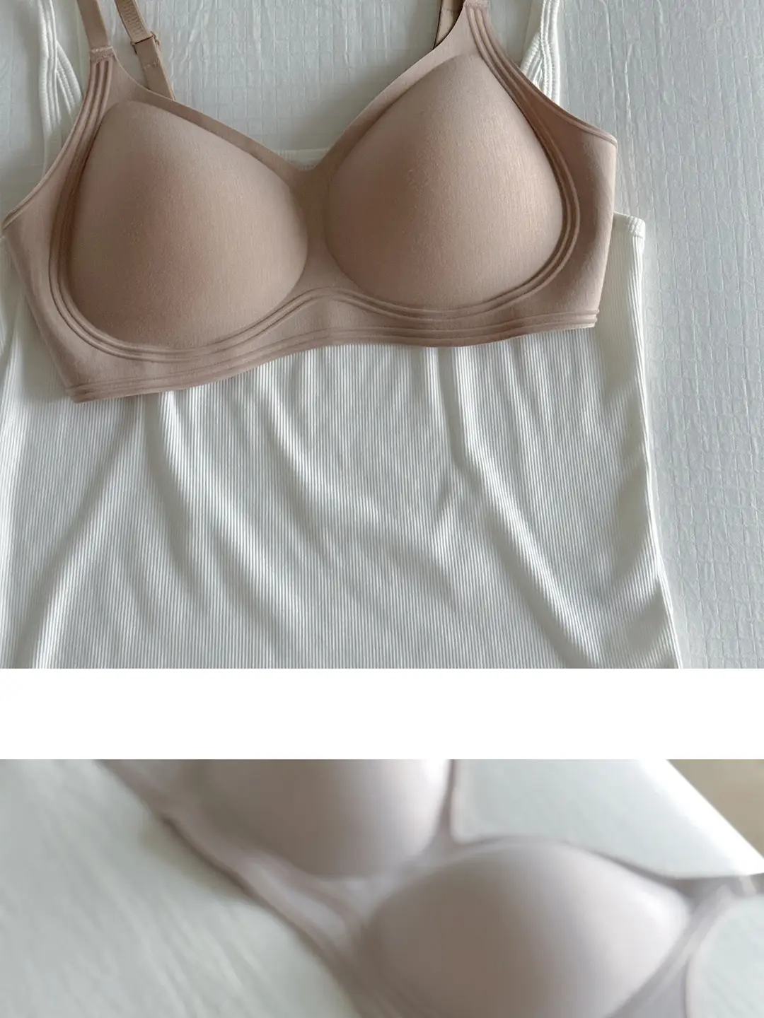 Original 90.5% Modal Air Cup Comfortable Seamless Spring/Summer Breathable Invisible Bra with Lift and Support — feature 11