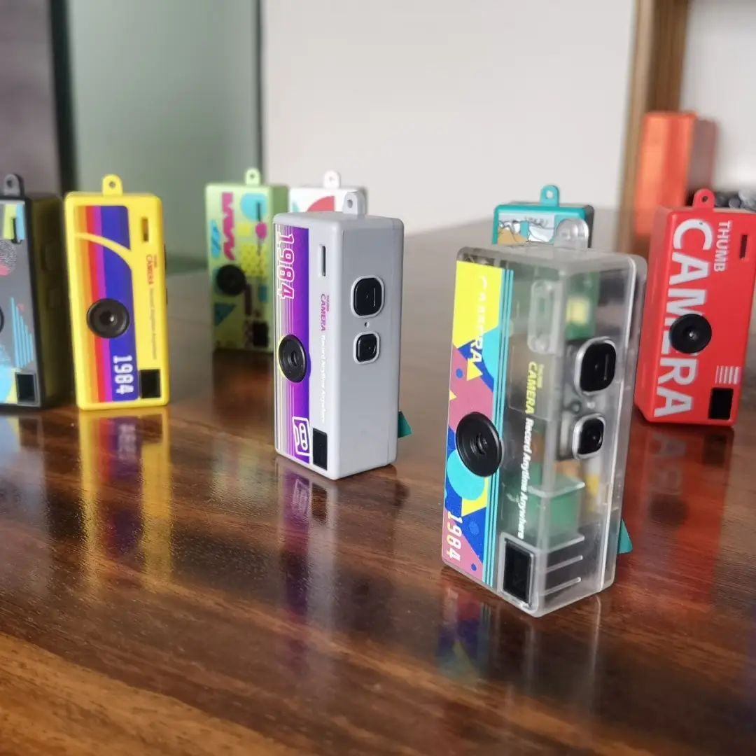 Retro Thumb Camera for Students, Small Portable Camera for Taking Photos and Videos, Pocket-Sized Trendy Photo Gadget — feature 13