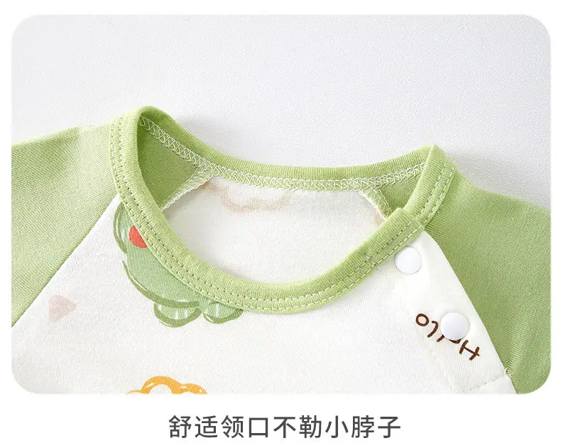 Children's Summer Thin Pajamas, Girls' Short-Sleeve Two-Way Sleep Sack, Baby Nightgown, Bamboo Cotton Loungewear, One-Piece Air-Conditioning Suit — feature 20
