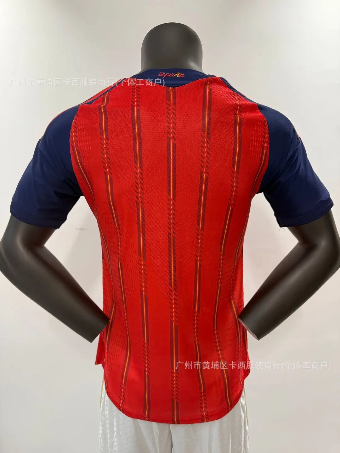 2627 World Cup Spain Home and Away Player Version Football Jersey New Short-Sleeved T-Shirt Cross-Border Shipping — feature 7