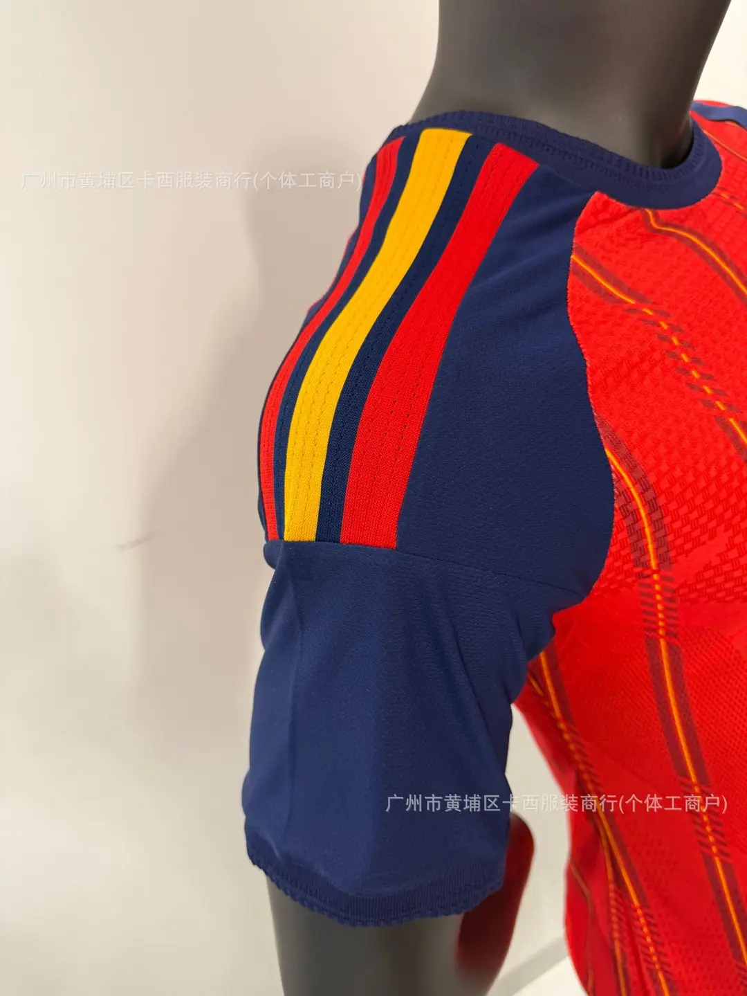2627 World Cup Spain Home and Away Player Version Football Jersey New Short-Sleeved T-Shirt Cross-Border Shipping — feature 9