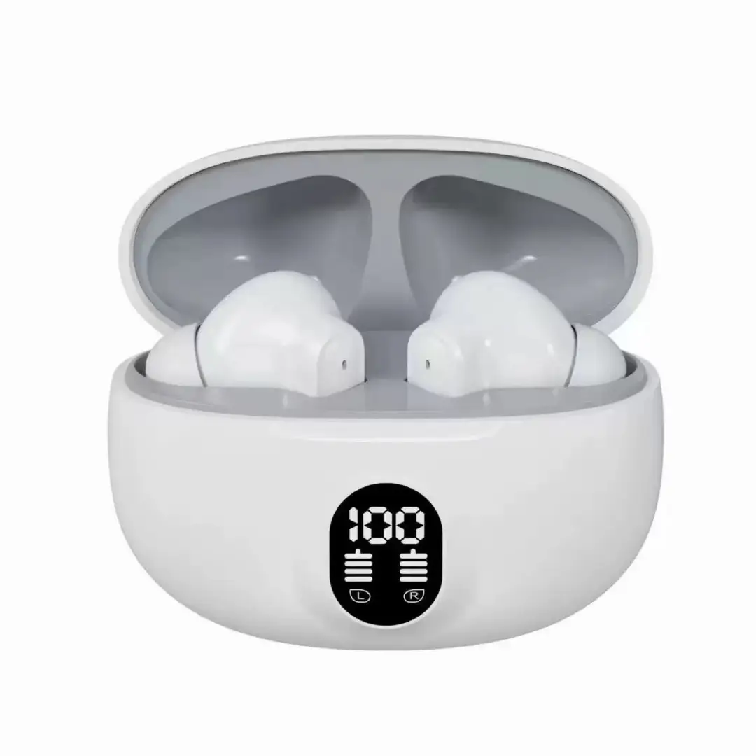 Bluetooth Earphones 2026 New Model Smart Wireless Noise-Cancelling High-Quality In-Ear Earphones with Power Display Cross-Border Earphones