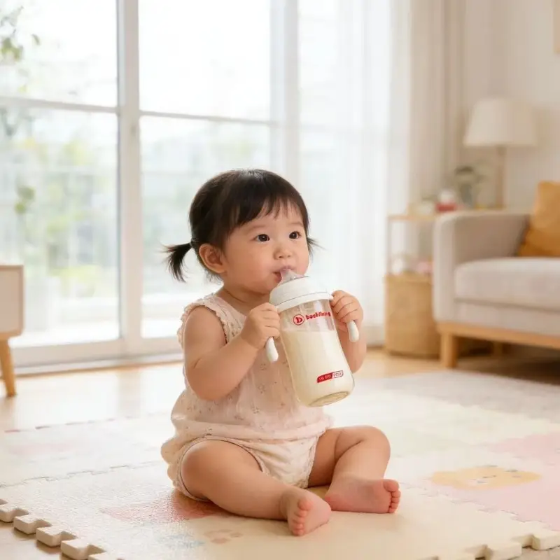 [New Product] Ppsu Baby Bottle for 3-6 Months and over One Year Old, Imitation Breast Milk, Anti-Colic, Kidsren's Straw Cup — feature 6