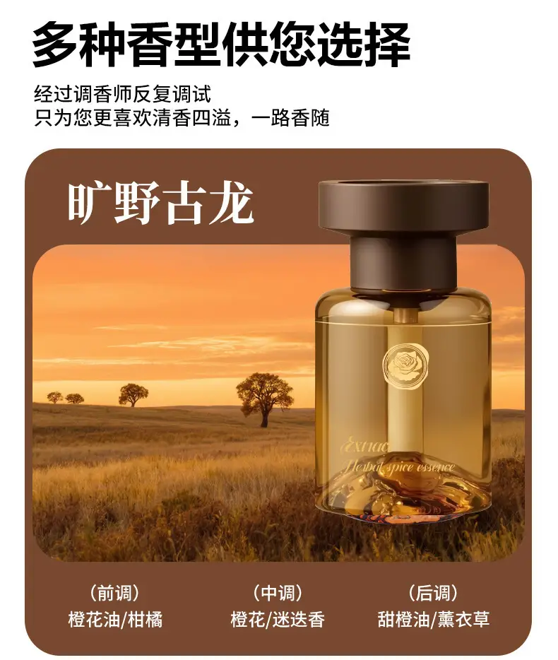 Jianshan Car Fragrance Perfume, High-End Car Interior Fragrance, Long-Lasting Scent, Car Accessory for Men and Women, Odor Removal, High-End Decoration — feature 10