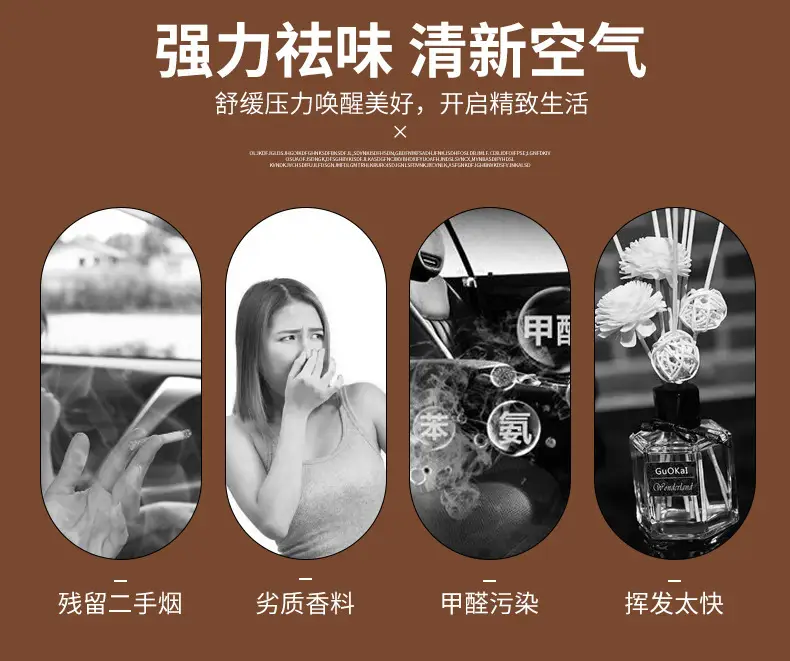 Jianshan Car Fragrance Perfume, High-End Car Interior Fragrance, Long-Lasting Scent, Car Accessory for Men and Women, Odor Removal, High-End Decoration — feature 3