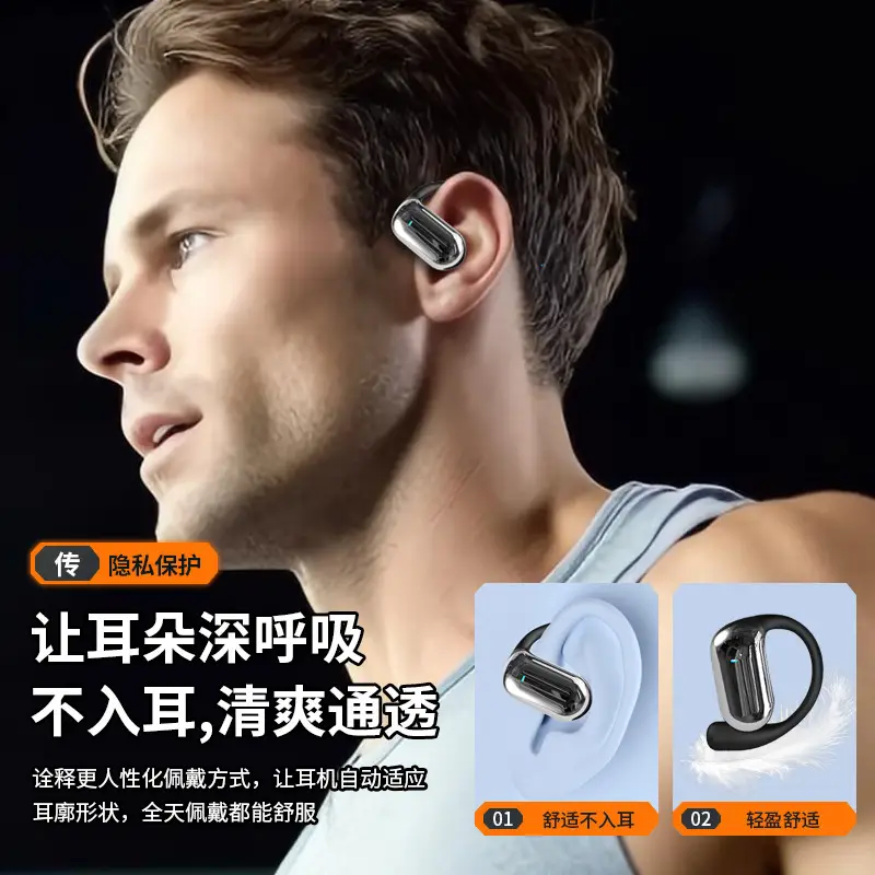 Cross-Border Hot-Selling Ai Smart Translation Bluetooth Earphones, Non-In-Ear Wireless Over-Ear Sports Earphones with Long Battery Life Q16S