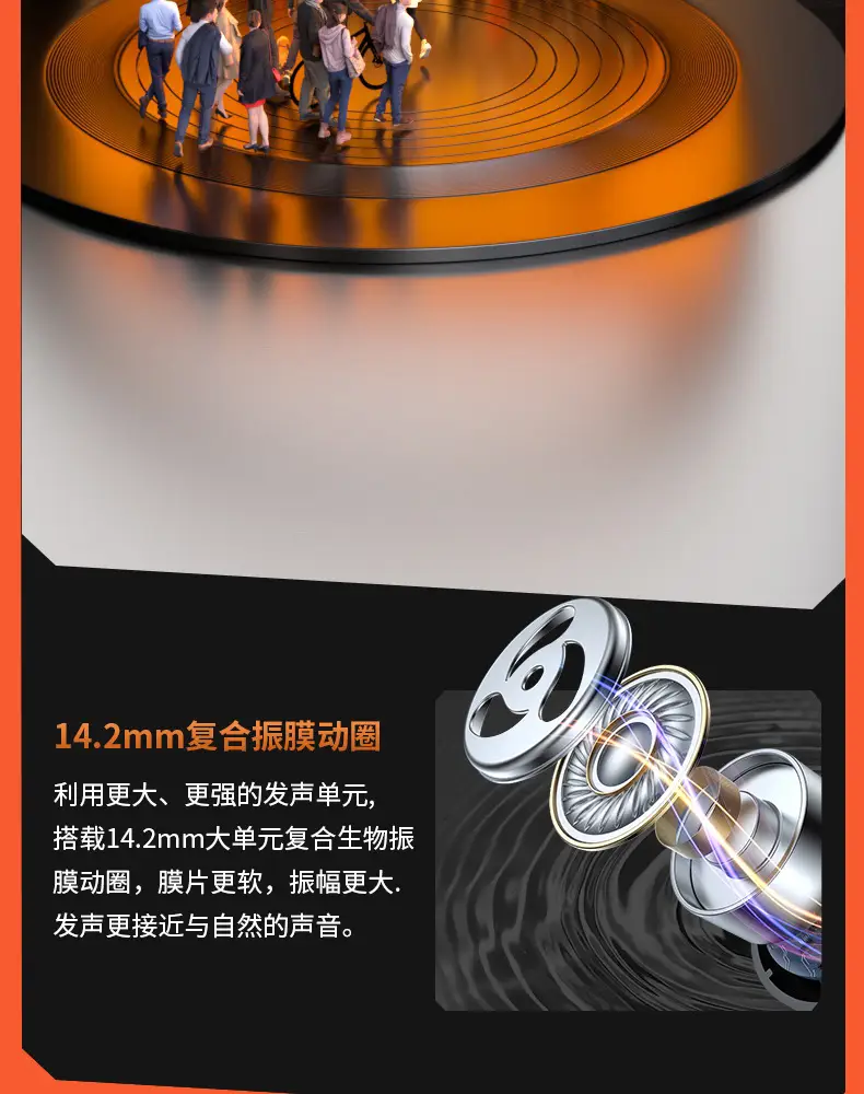 Cross-Border Hot-Selling Ai Smart Translation Bluetooth Earphones, Non-In-Ear Wireless Over-Ear Sports Earphones with Long Battery Life Q16S — feature 19