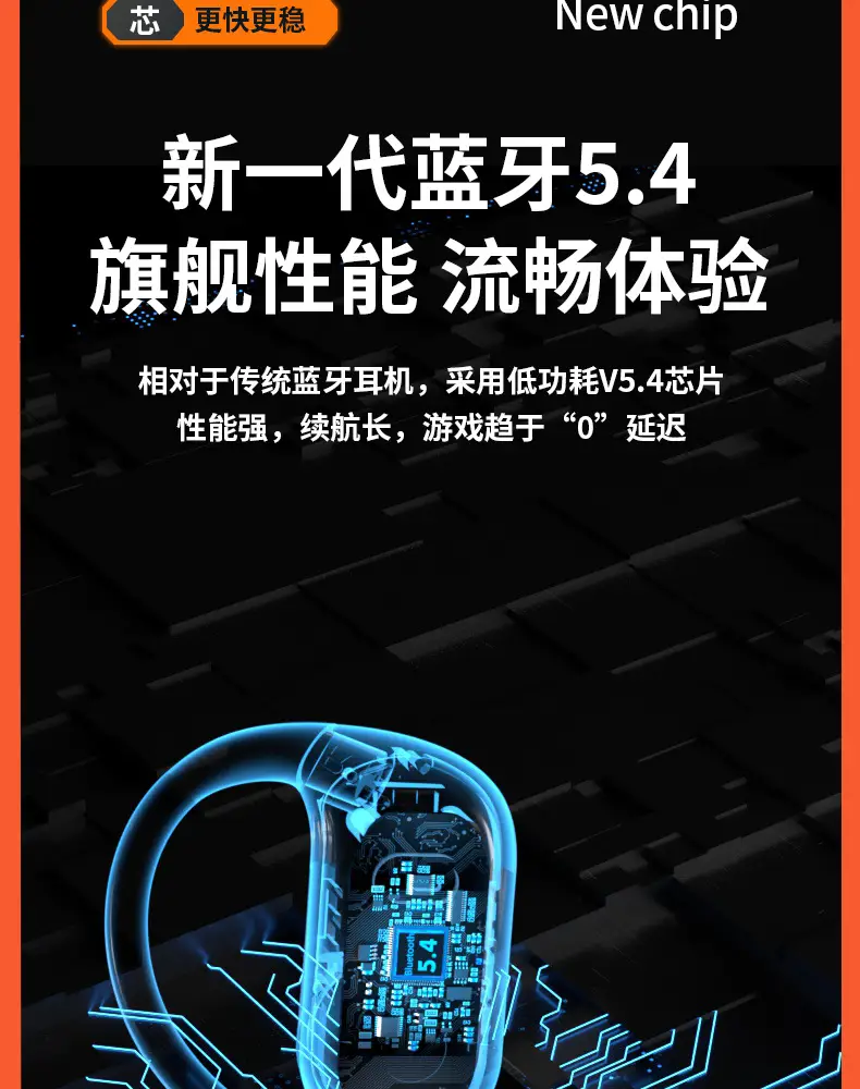 Cross-Border Hot-Selling Ai Smart Translation Bluetooth Earphones, Non-In-Ear Wireless Over-Ear Sports Earphones with Long Battery Life Q16S — feature 22