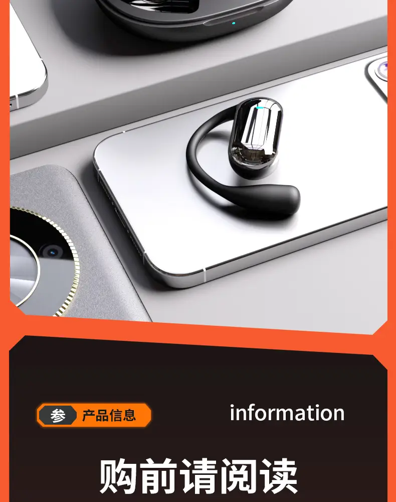 Cross-Border Hot-Selling Ai Smart Translation Bluetooth Earphones, Non-In-Ear Wireless Over-Ear Sports Earphones with Long Battery Life Q16S — feature 31