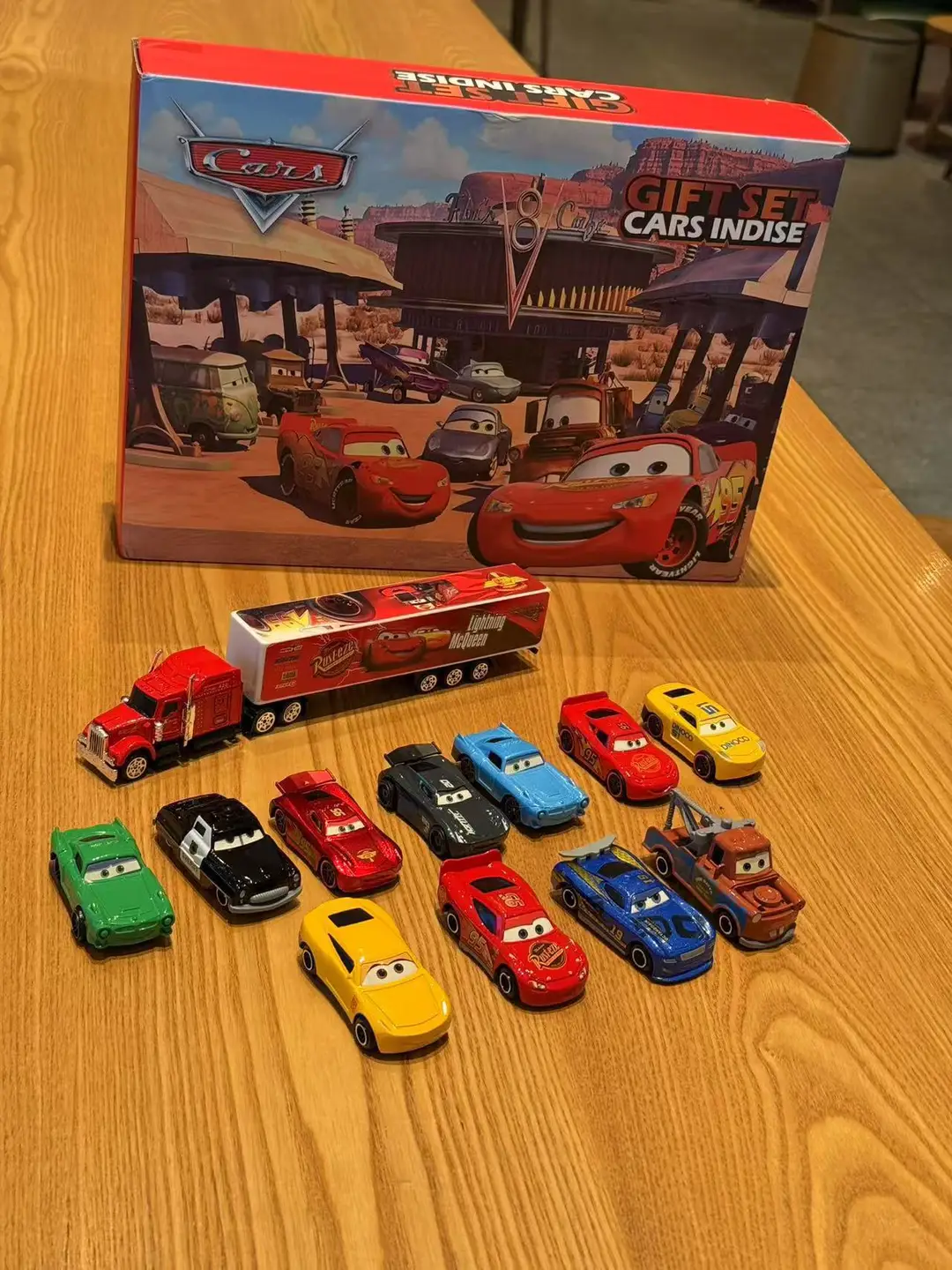 Cars 3 Lightning Mcqueen Children's Toy Sliding Alloy Car Black Storm 2 Mater Boy Toy — feature 20