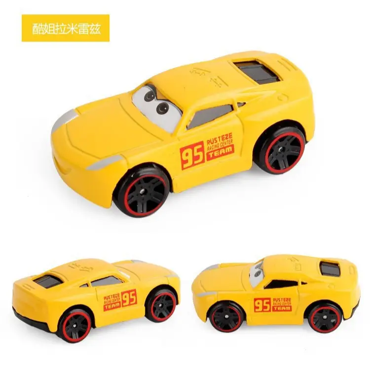 Cars 3 Lightning Mcqueen Children's Toy Sliding Alloy Car Black Storm 2 Mater Boy Toy — feature 29
