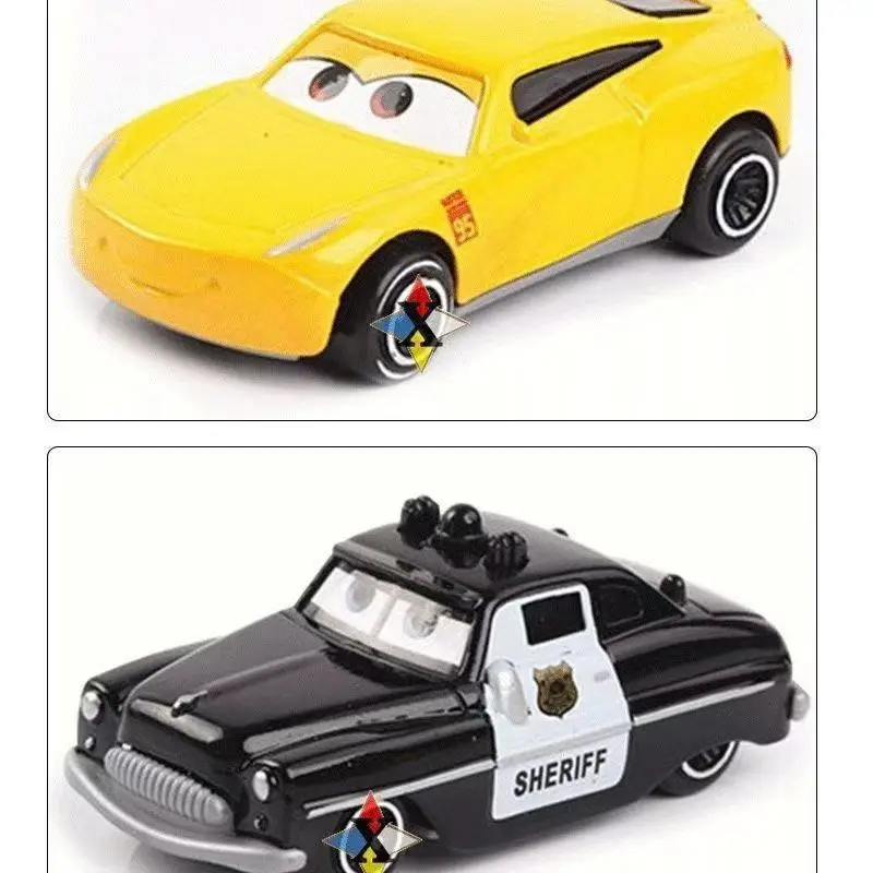 Cars 3 Lightning Mcqueen Children's Toy Sliding Alloy Car Black Storm 2 Mater Boy Toy — feature 7