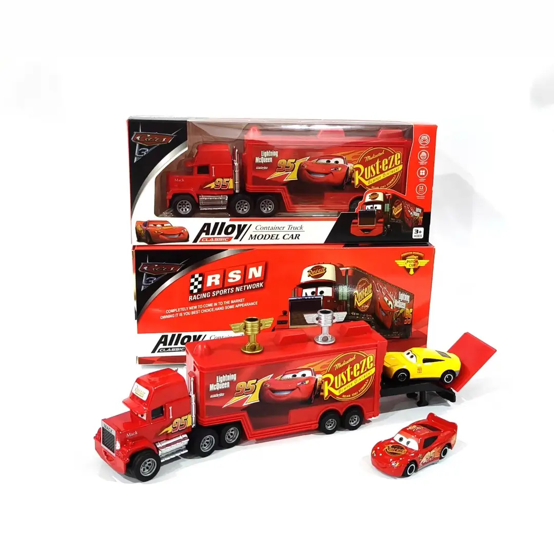 Cars 3 Lightning Mcqueen Children's Toy Sliding Alloy Car Black Storm 2 Mater Boy Gift