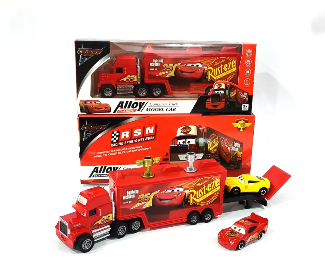 Cars 3 Lightning Mcqueen Children's Toy Sliding Alloy Car Black Storm 2 Mater Boy Gift