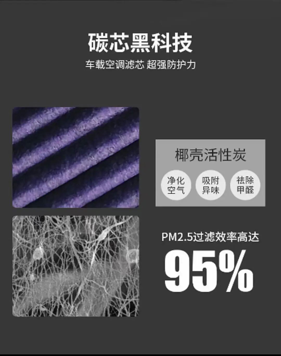 Suitable for Toyota Car Aromatherapy Air Conditioning Filter with Fragrance Filter, Air Filter, Filter Net, Purification — feature 15