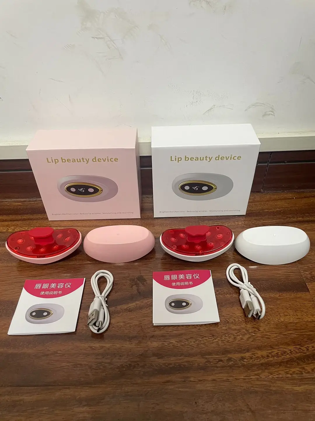 Cross-Border Lip Beauty Device Led Red Light Heating Portable Lip Plumping Device Collagen Hydrating Skin Rejuvenation Plump Lips Beauty Lip Plumping Device — feature 1