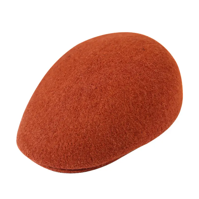 Women's Wool Warm Beret Artistic Retro Pest Cap Painter's Cap - Image 11