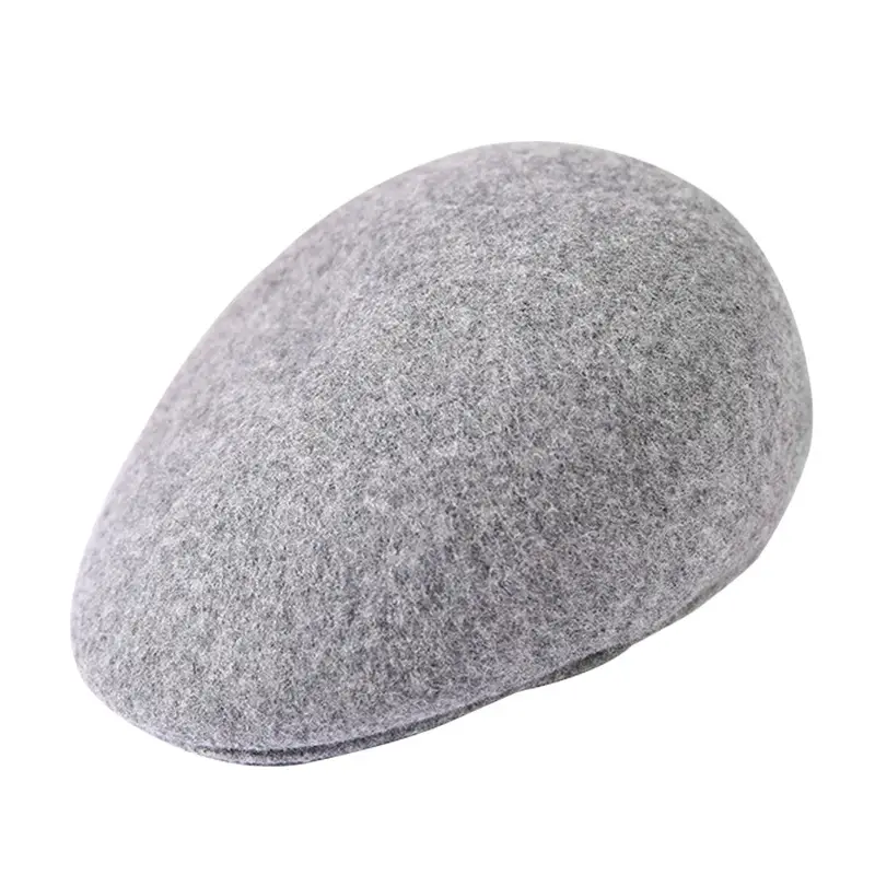 Women's Wool Warm Beret Artistic Retro Pest Cap Painter's Cap - Image 12