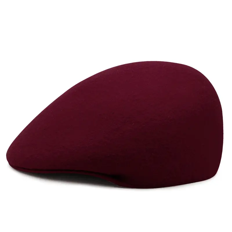 Women's Wool Warm Beret Artistic Retro Pest Cap Painter's Cap - Image 3