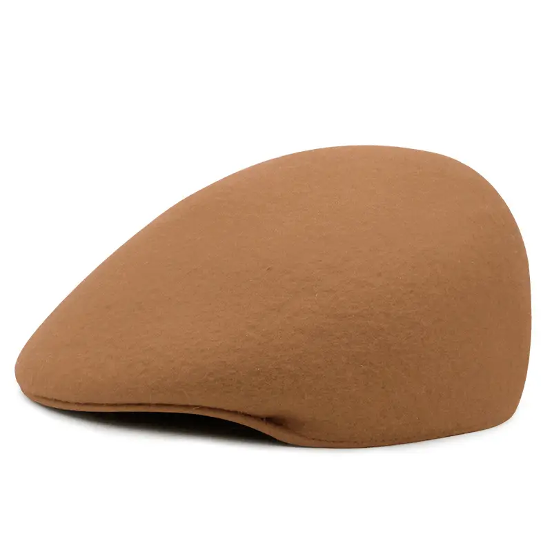 Women's Wool Warm Beret Artistic Retro Pest Cap Painter's Cap - Image 4