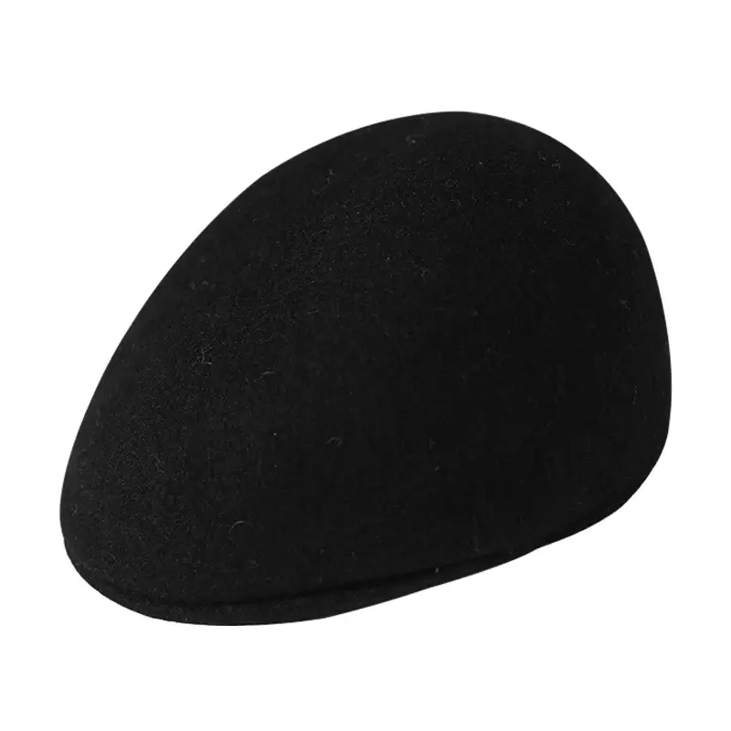Women's Wool Warm Beret Artistic Retro Pest Cap Painter's Cap - Image 7