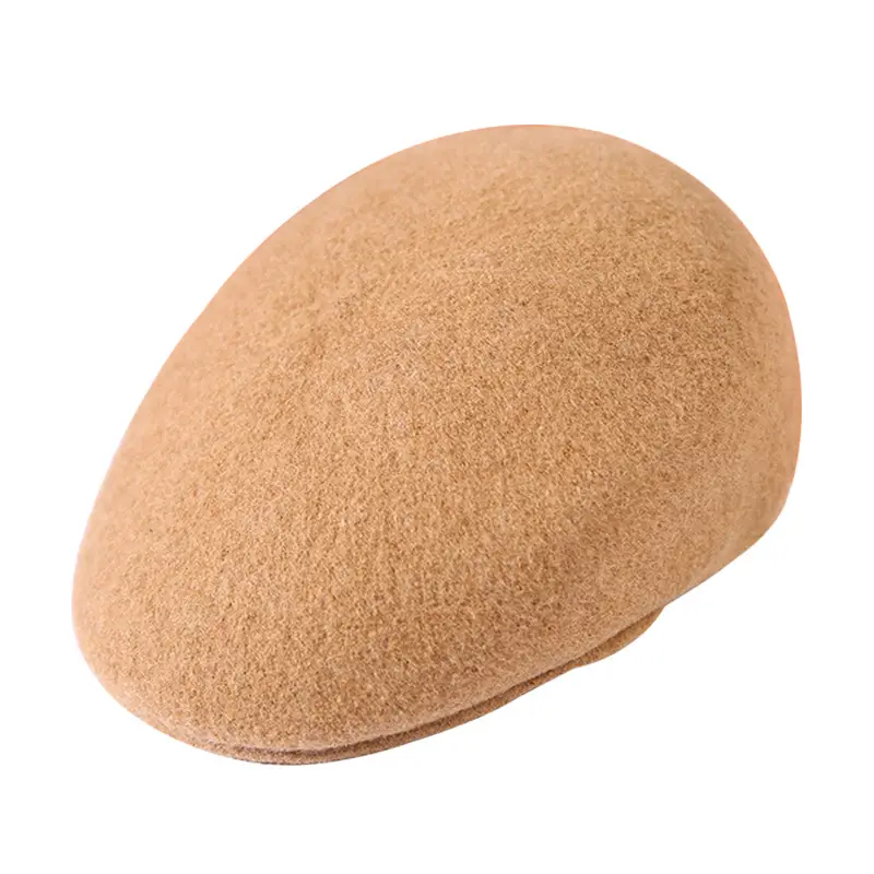 Women's Wool Warm Beret Artistic Retro Pest Cap Painter's Cap - Image 8