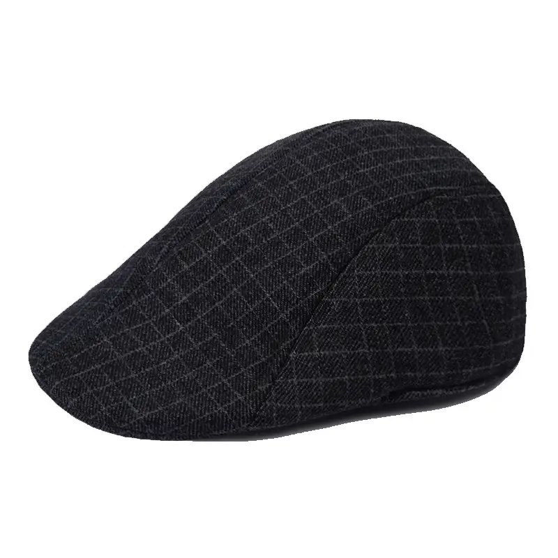 Large Plaid-Black