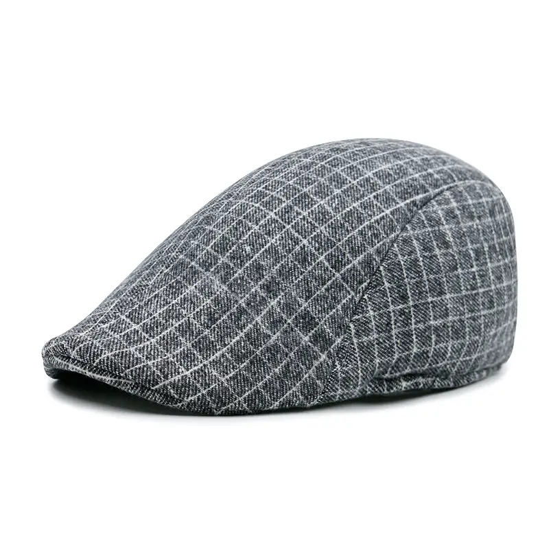 Large Plaid-dark gray