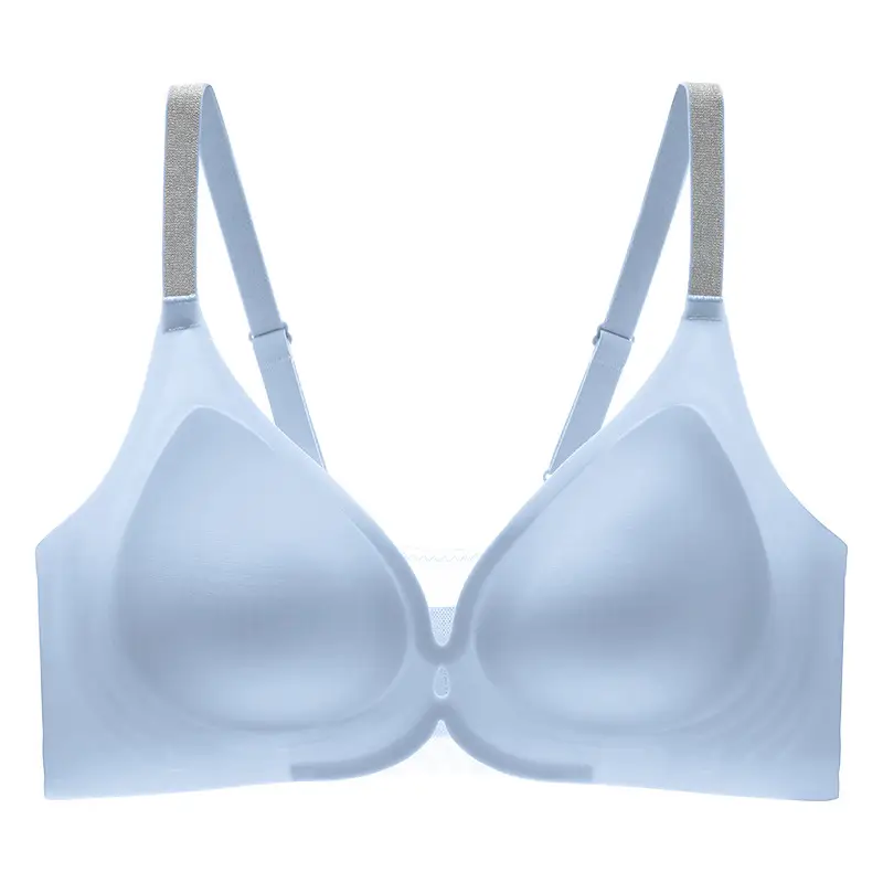 Seamless Nude-Feel Underwear for Women, Jelly Soft Support, Adjustable, Anti-Sagging, Wireless, Ultra-Soft and Thin Bra