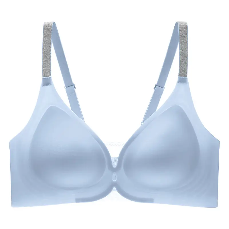 Seamless Nude-Feel Underwear for Women, Jelly Soft Support, Adjustable, Anti-Sagging, Wireless, Ultra-Soft and Thin Bra