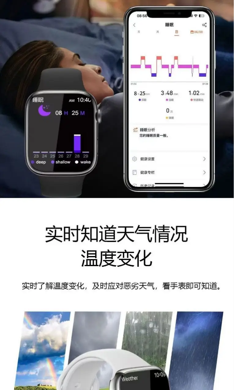 S11 Smart Watch Blood Sugar Needle-Free Blood Sugar Measurement Uric Acid Blood Pressure Heart Rate Bluetooth Call S12 Huaqiangbei Watch Wholesale — feature 17