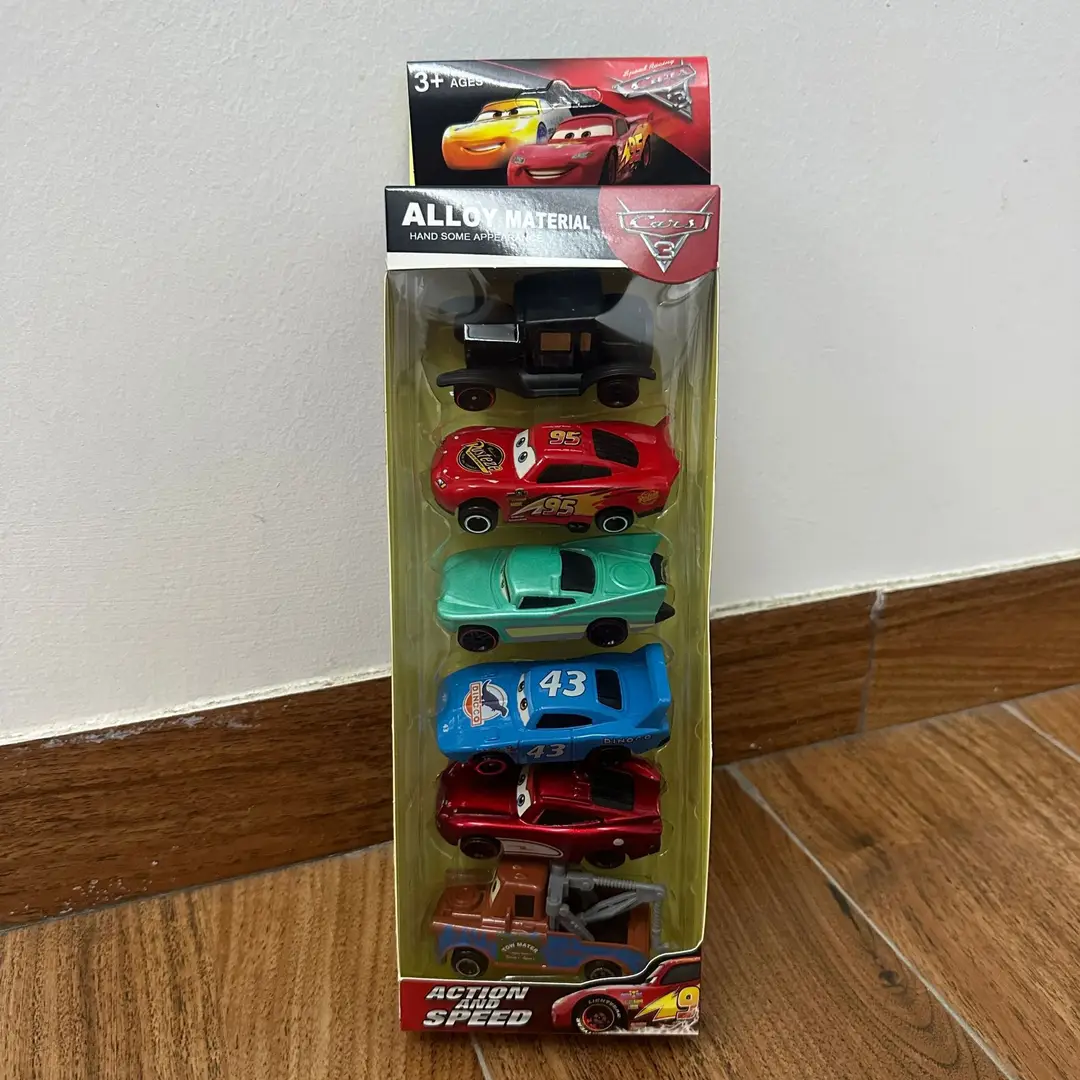 Cross-Border Hot-Selling New Cars 3 Lightning Mcqueen Racing Car Children's Toy Sliding 1:64 Model Car