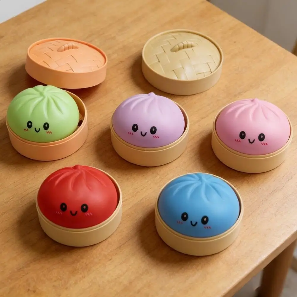 Cross-Border Hit Product Squishies Toy, Realistic Bun-Shaped Stress Relief Toy, Dumpling Squishy Toy — feature 9