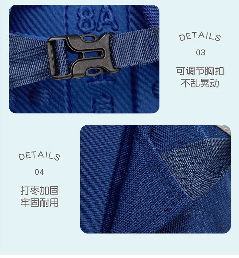 Foreign Trade Schoolbags for Primary School Students 3D Hard-Shell Astronaut Schoolbags for Boys and Girls in Grades 1-3-6 to Protect the Spine and Reduce Burden — feature 13